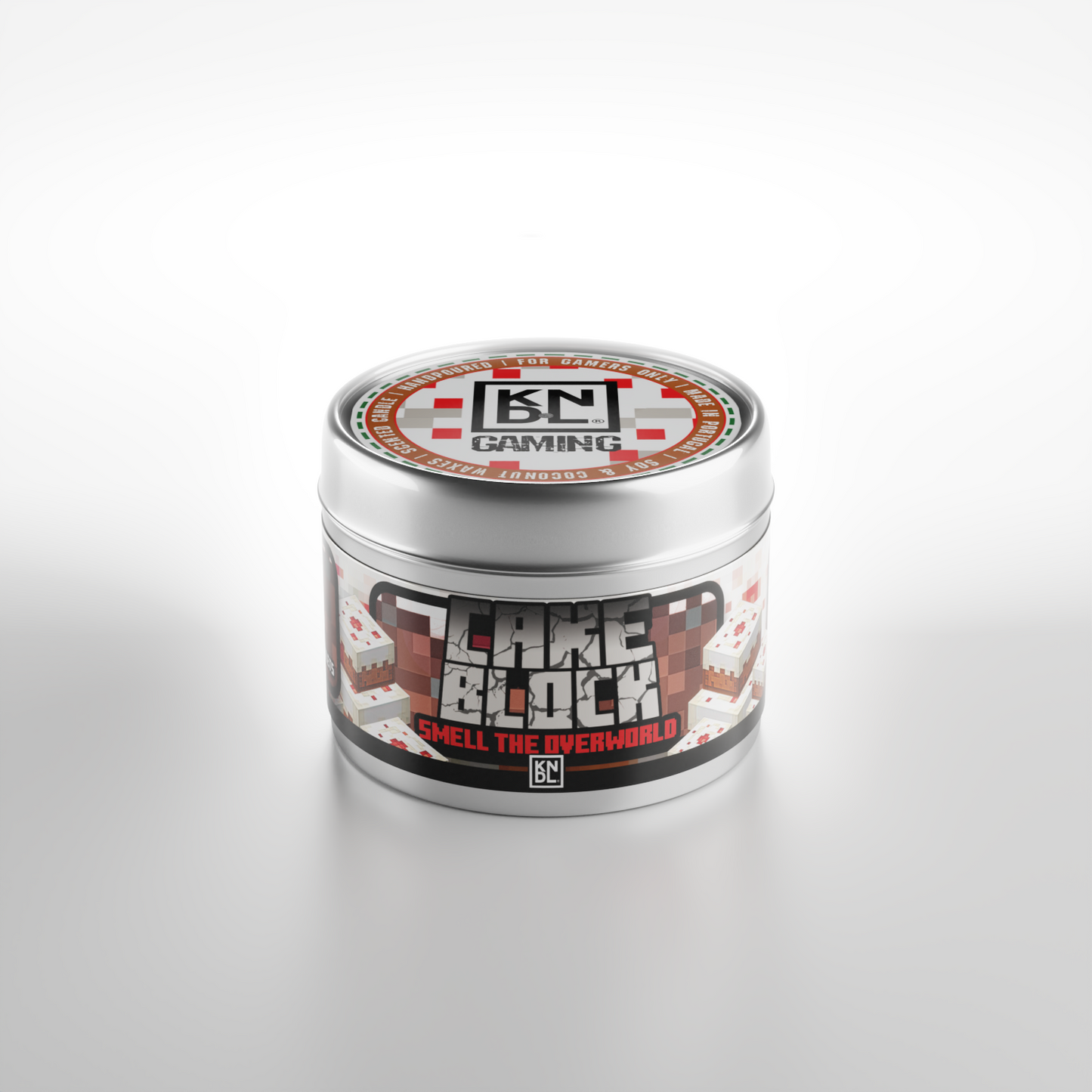 TIN NR 03 | CAKE BLOCK | MINECRAFT INSPIRED SCENTED CANDLE