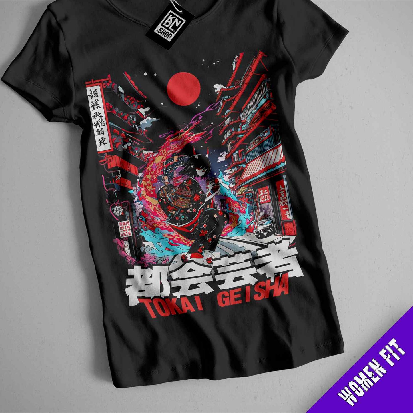 a t - shirt with a picture of a robot on it