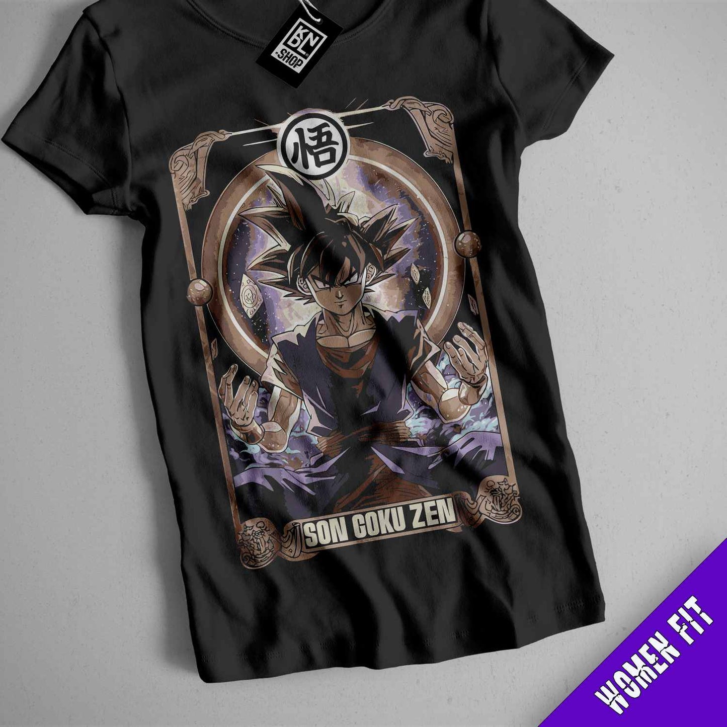 a black shirt with a picture of a dragon on it