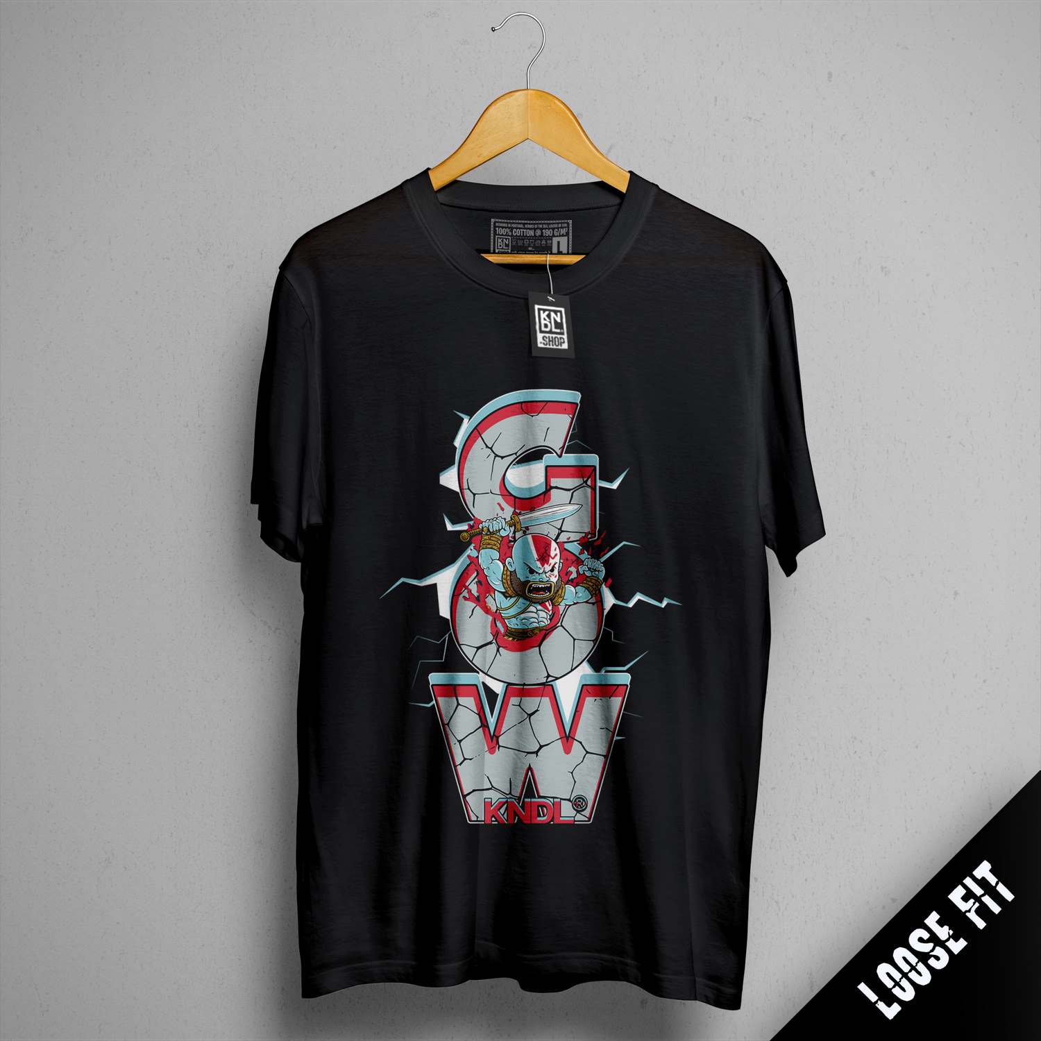 a black t - shirt with the letter s on it