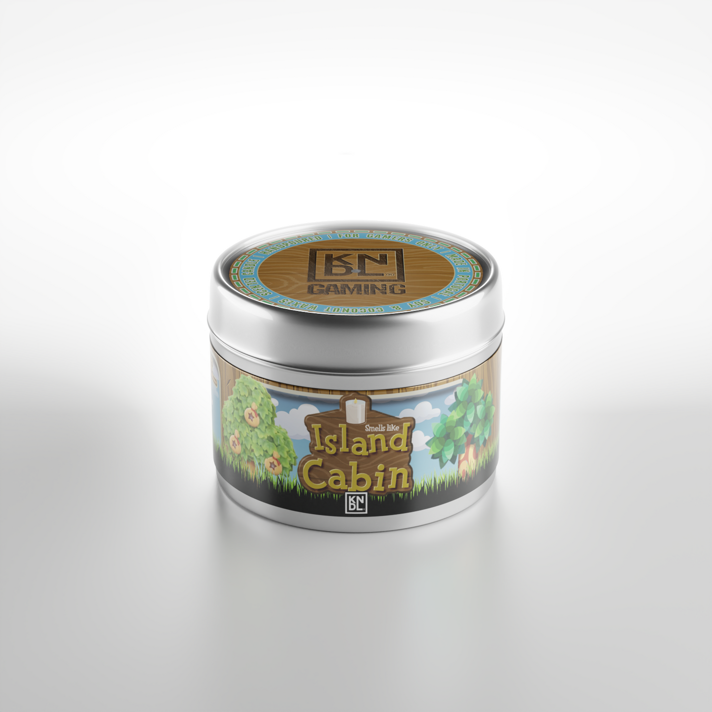 TIN NR 13 | ISLAND CABIN | ANIMAL CROSSING INSPIRED SCENTED CANDLE