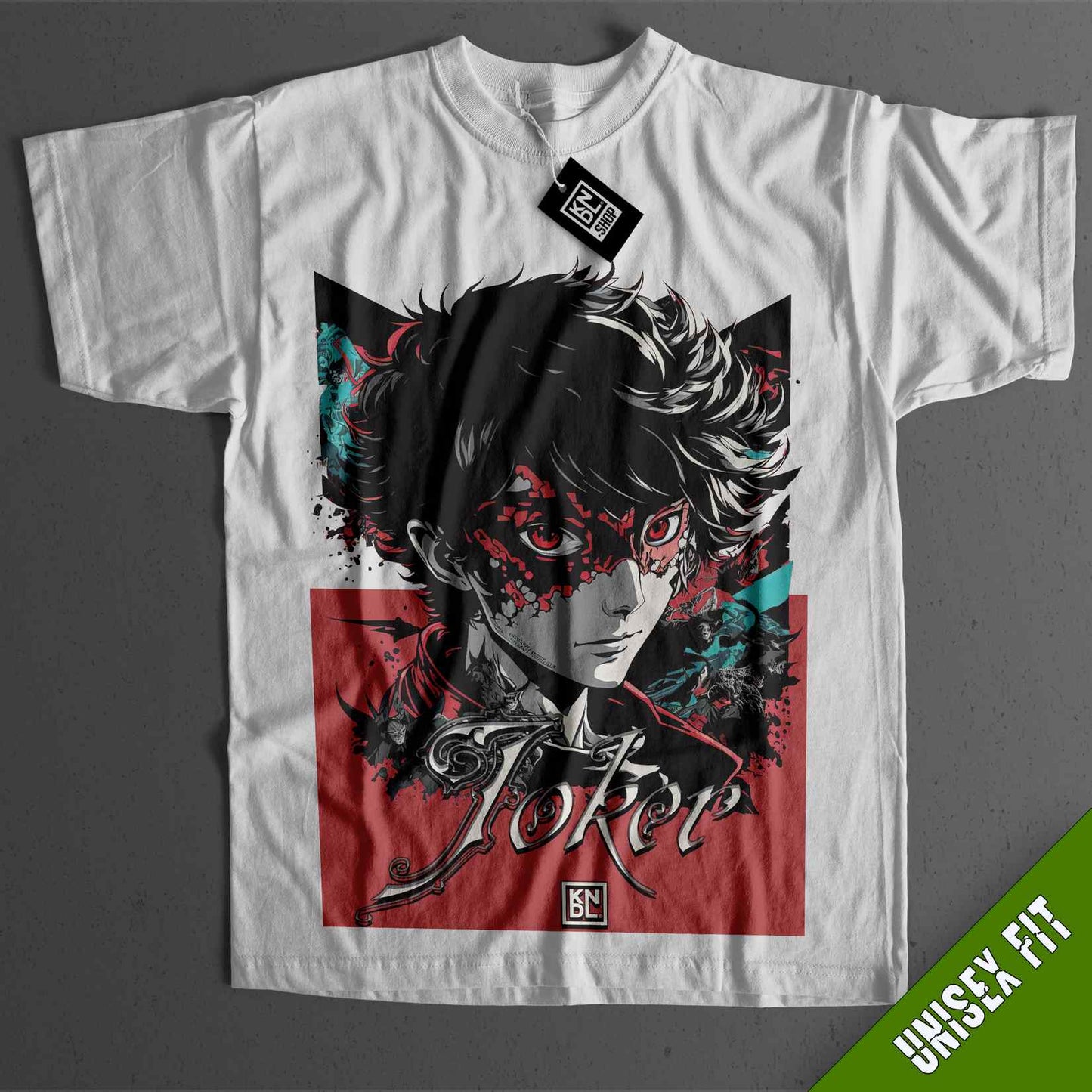 a t - shirt with an anime character on it