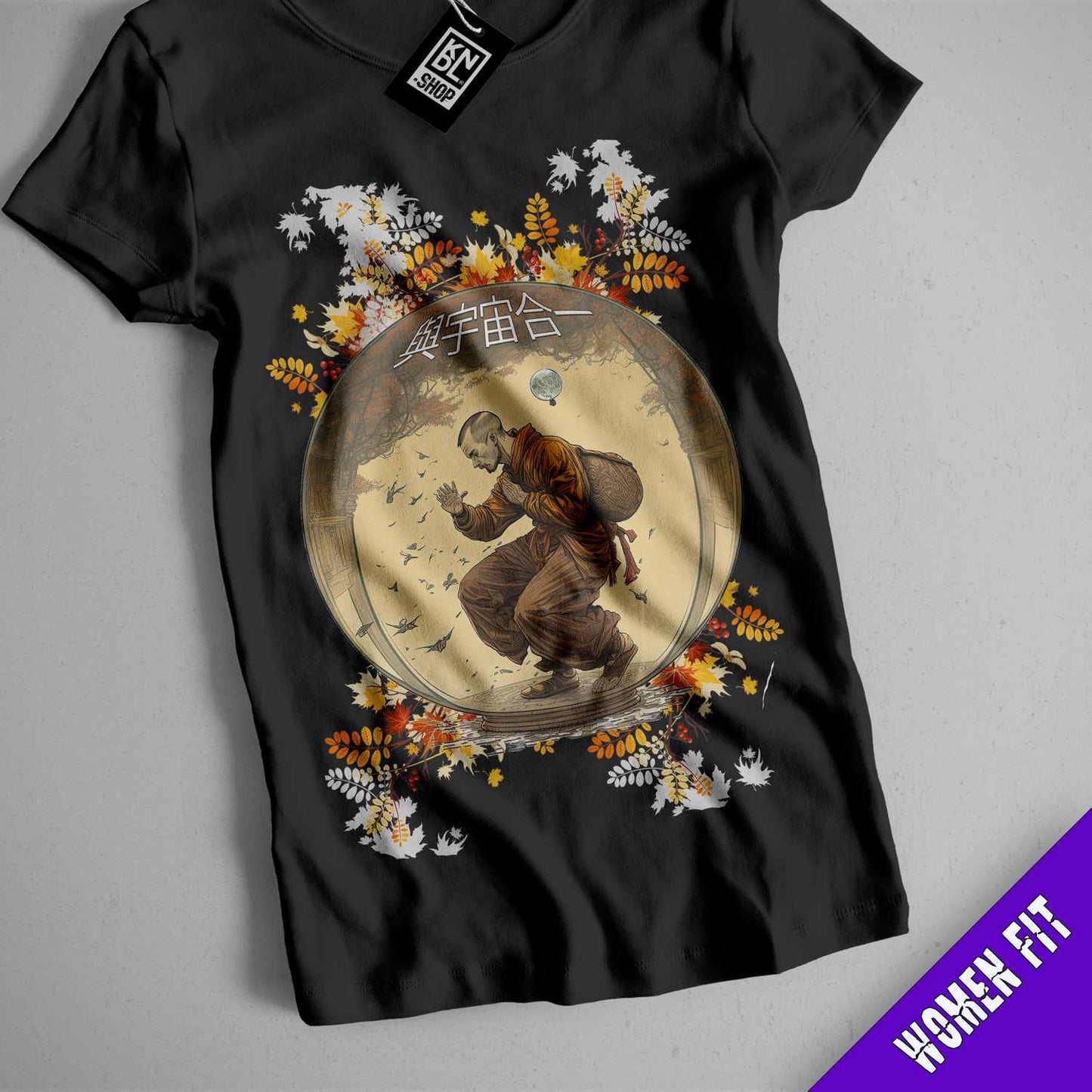 a t - shirt with a picture of a man holding a tennis racquet