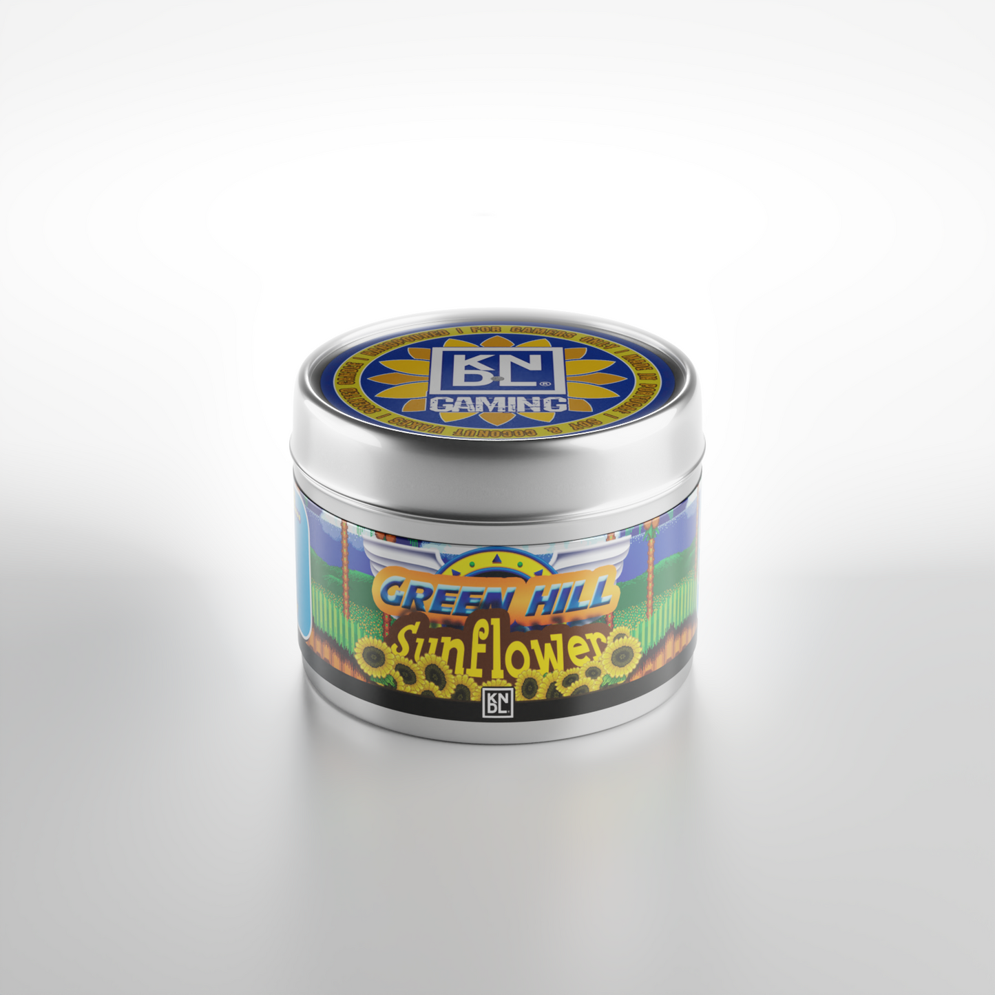 TIN NR 12 | GREEN HILL SUNFLOWER | SONIC INSPIRED SCENTED CANDLE