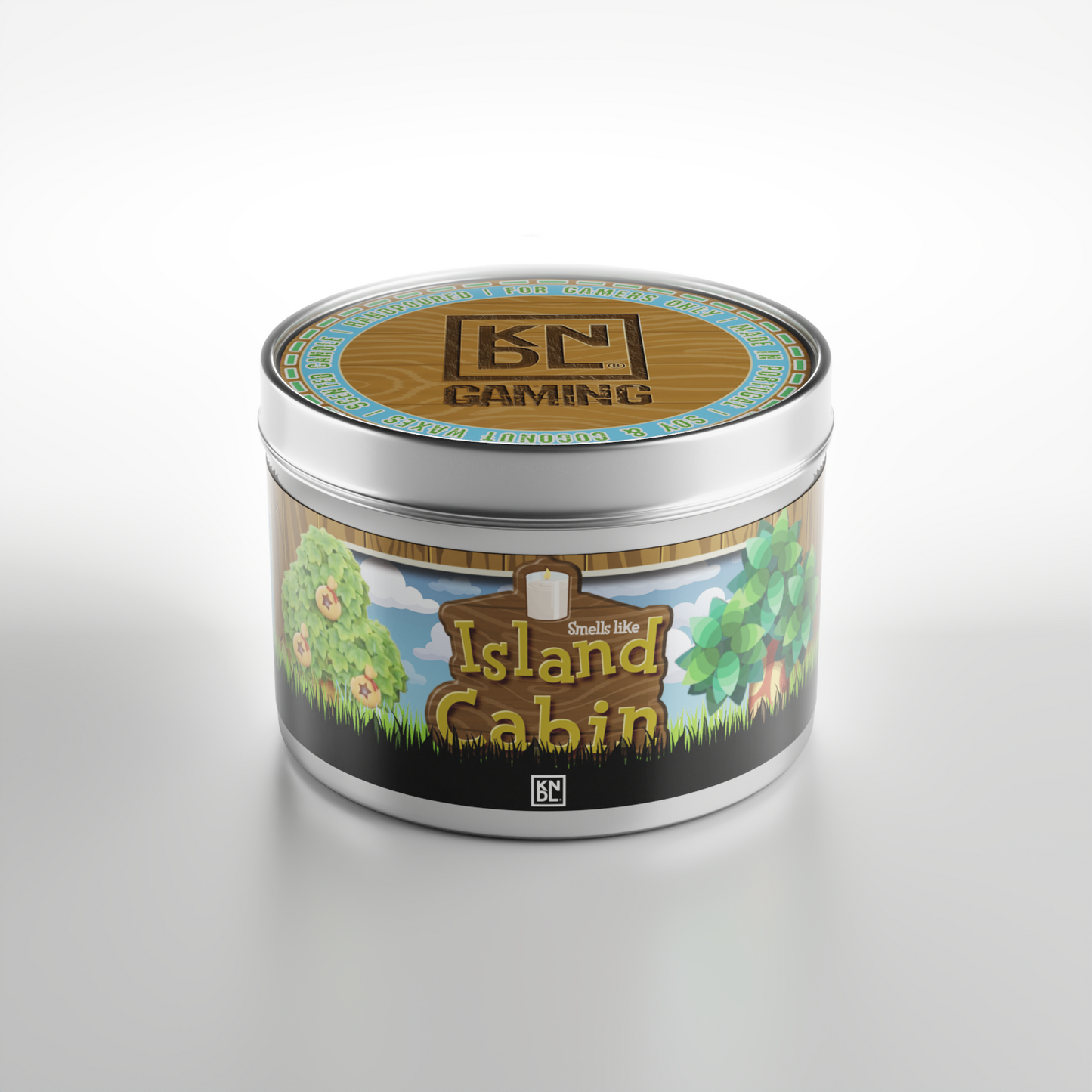 TIN NR 13 | ISLAND CABIN | ANIMAL CROSSING INSPIRED SCENTED CANDLE
