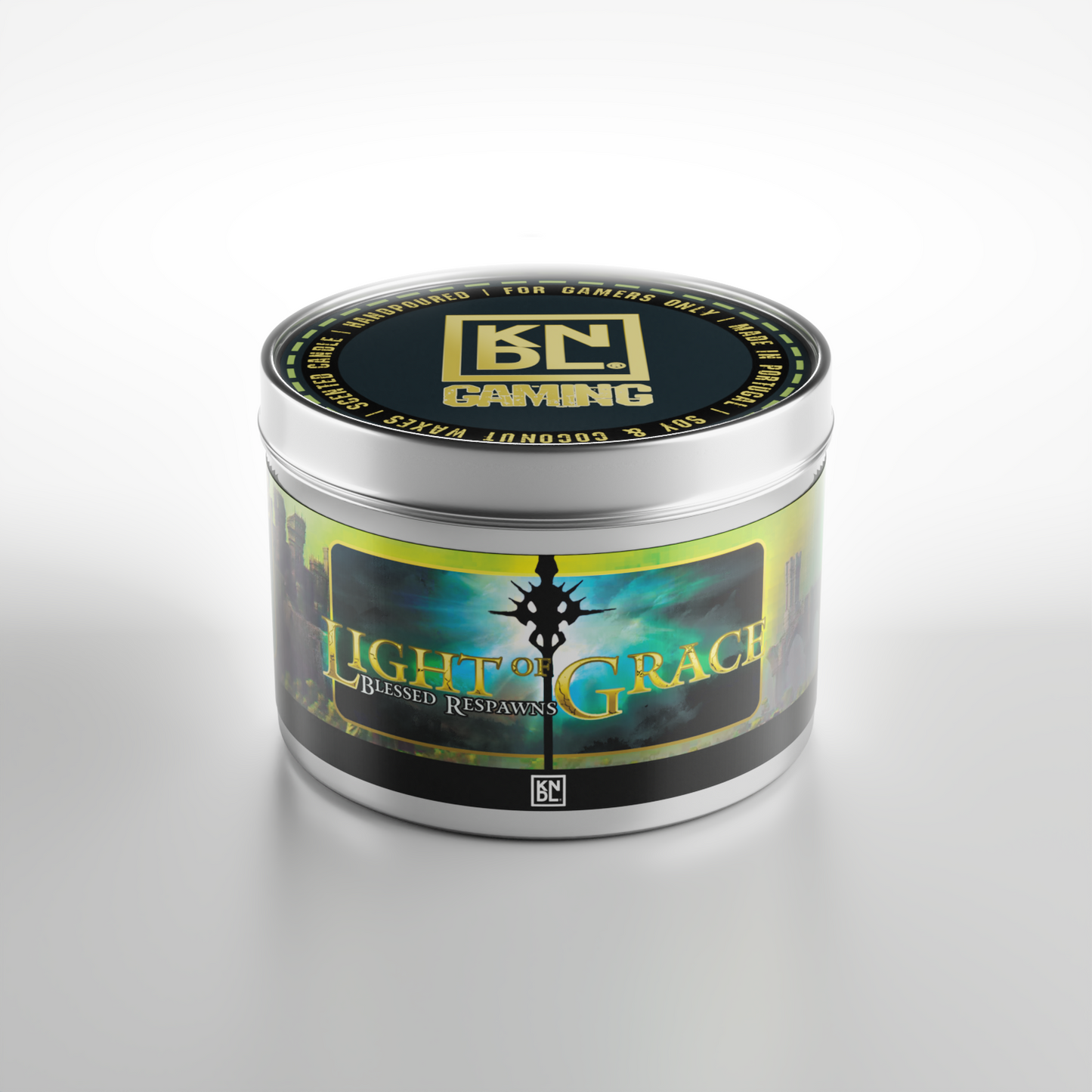 TIN NR 16 | LIGHT OF GRACE | ELDEN RING INSPIRED SCENTED CANDLE