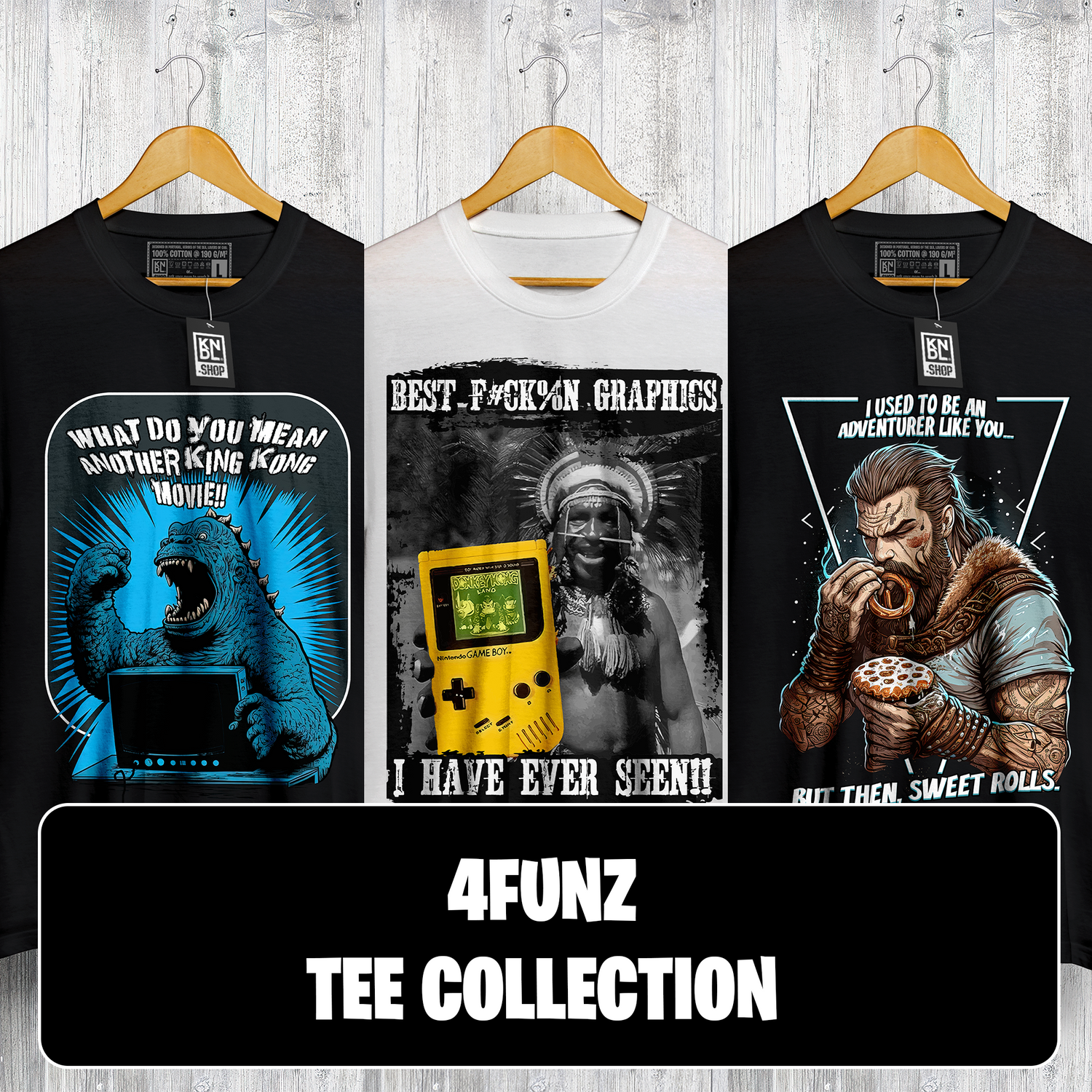 4funZ Tee Collection by KNDL®