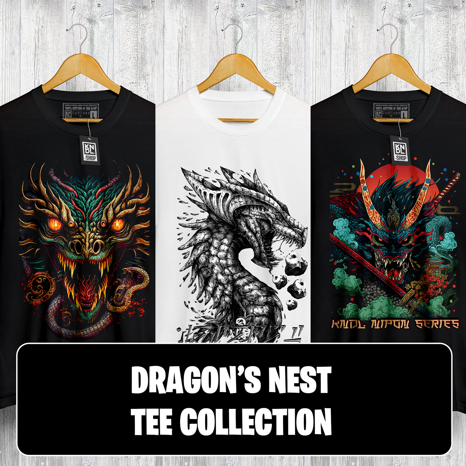 Dragon's Nest Tee Collection by KNDL®