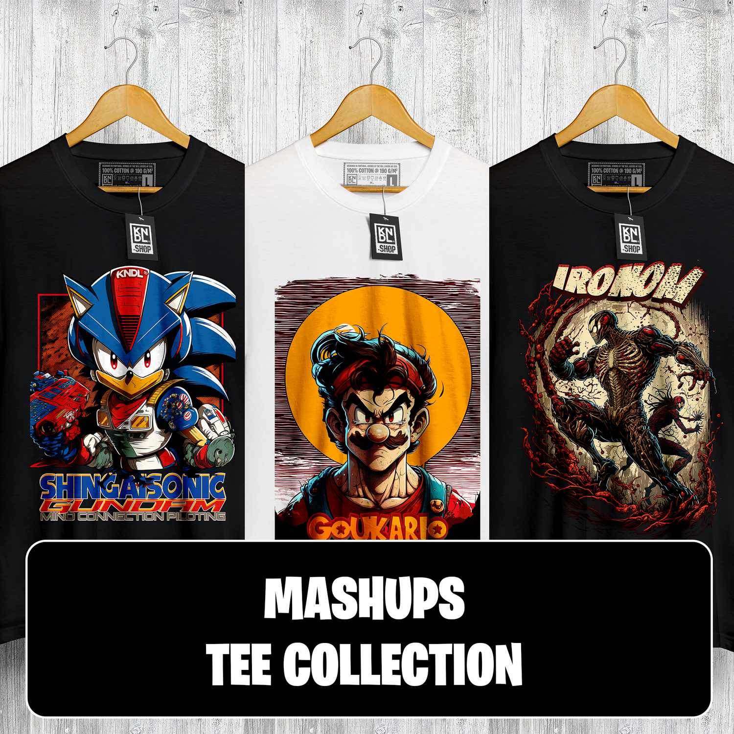 Mashups Tee Collection by KNDL®