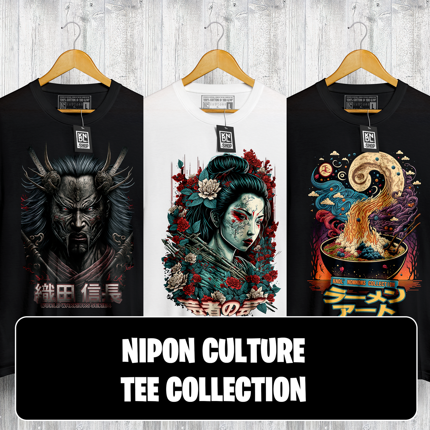 Nipon Culture Tee Collection by KNDL®