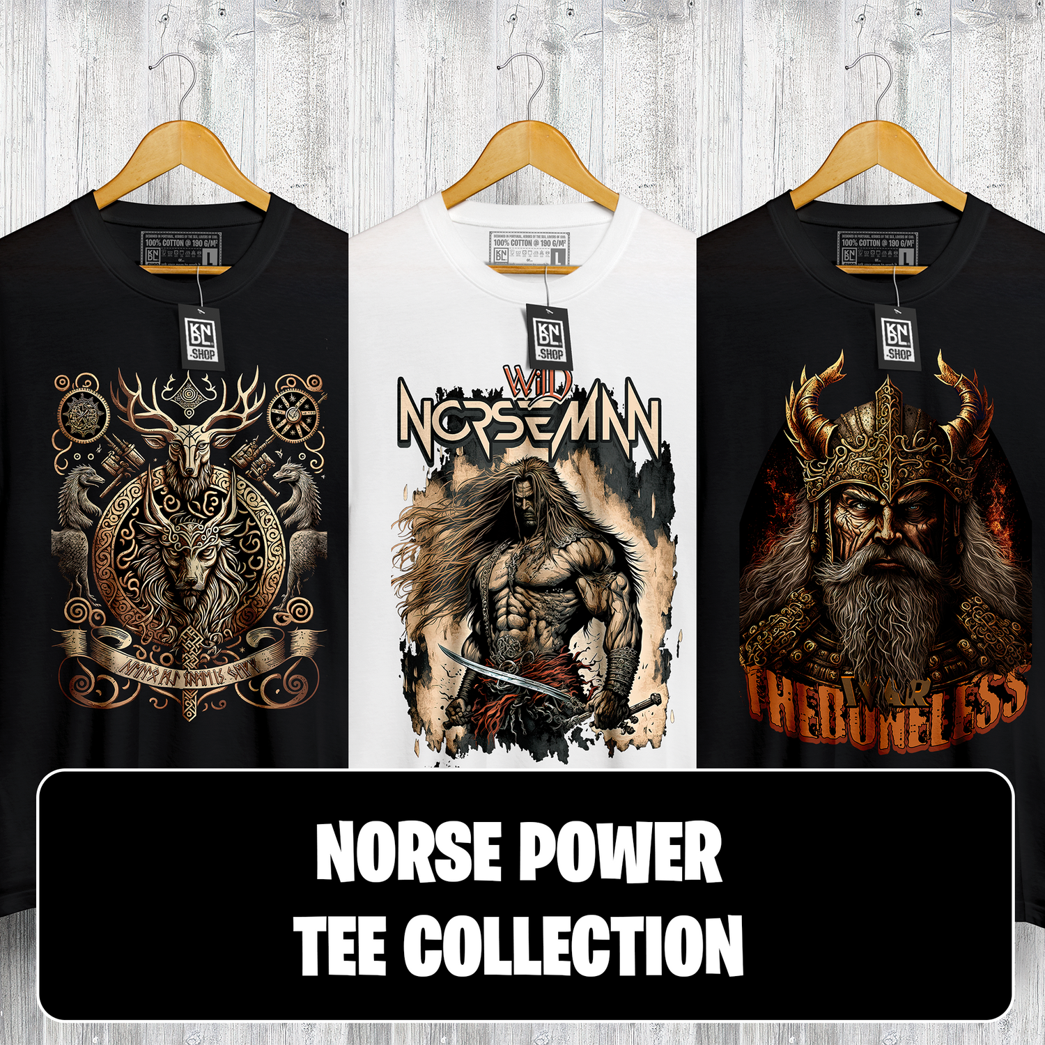 Norse Power Tee Collection by KNDL®