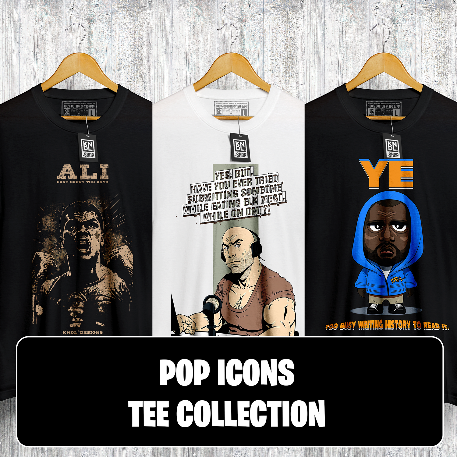 Pop Icon Tee Collection by KNDL®