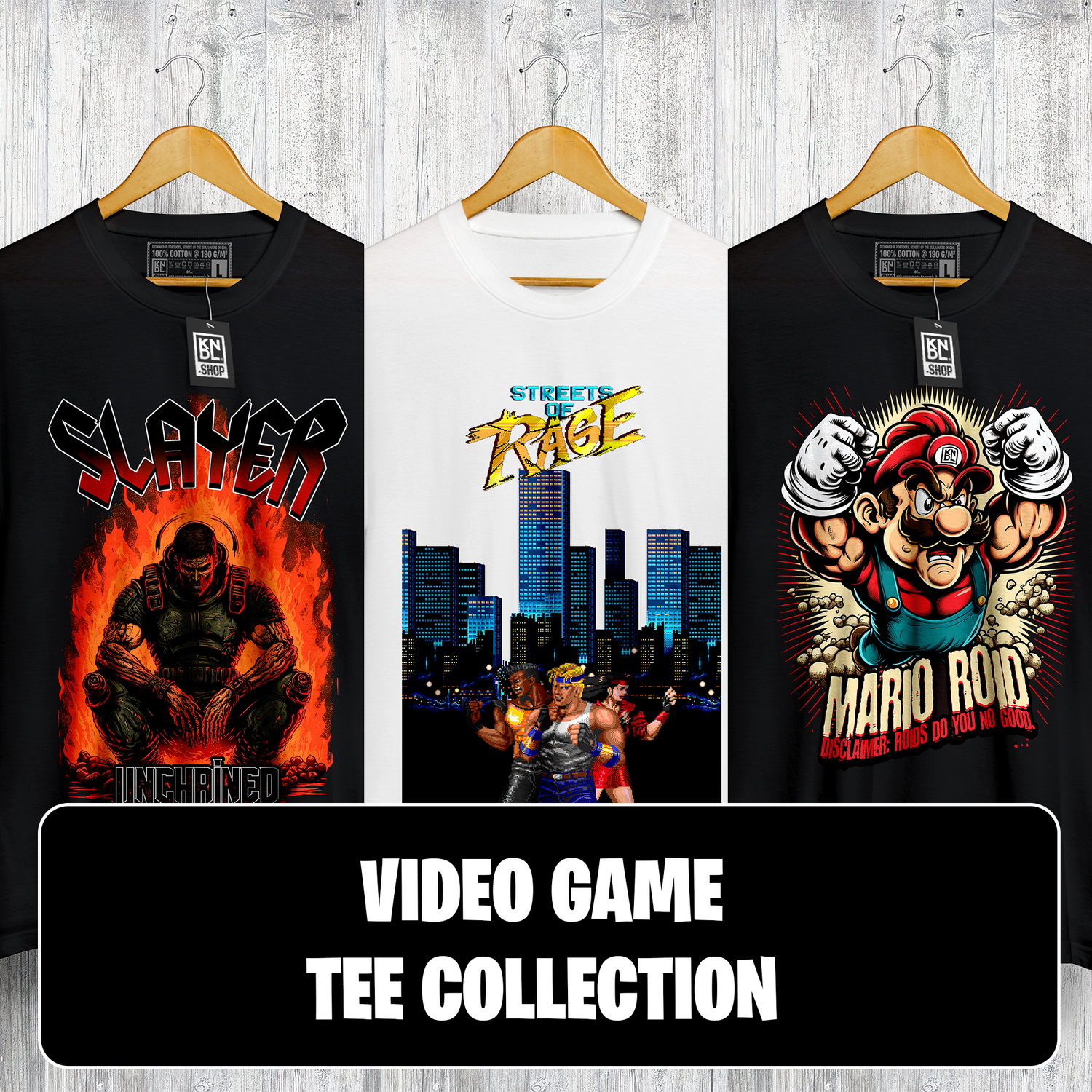 Video game Tee Collection by KNDL®