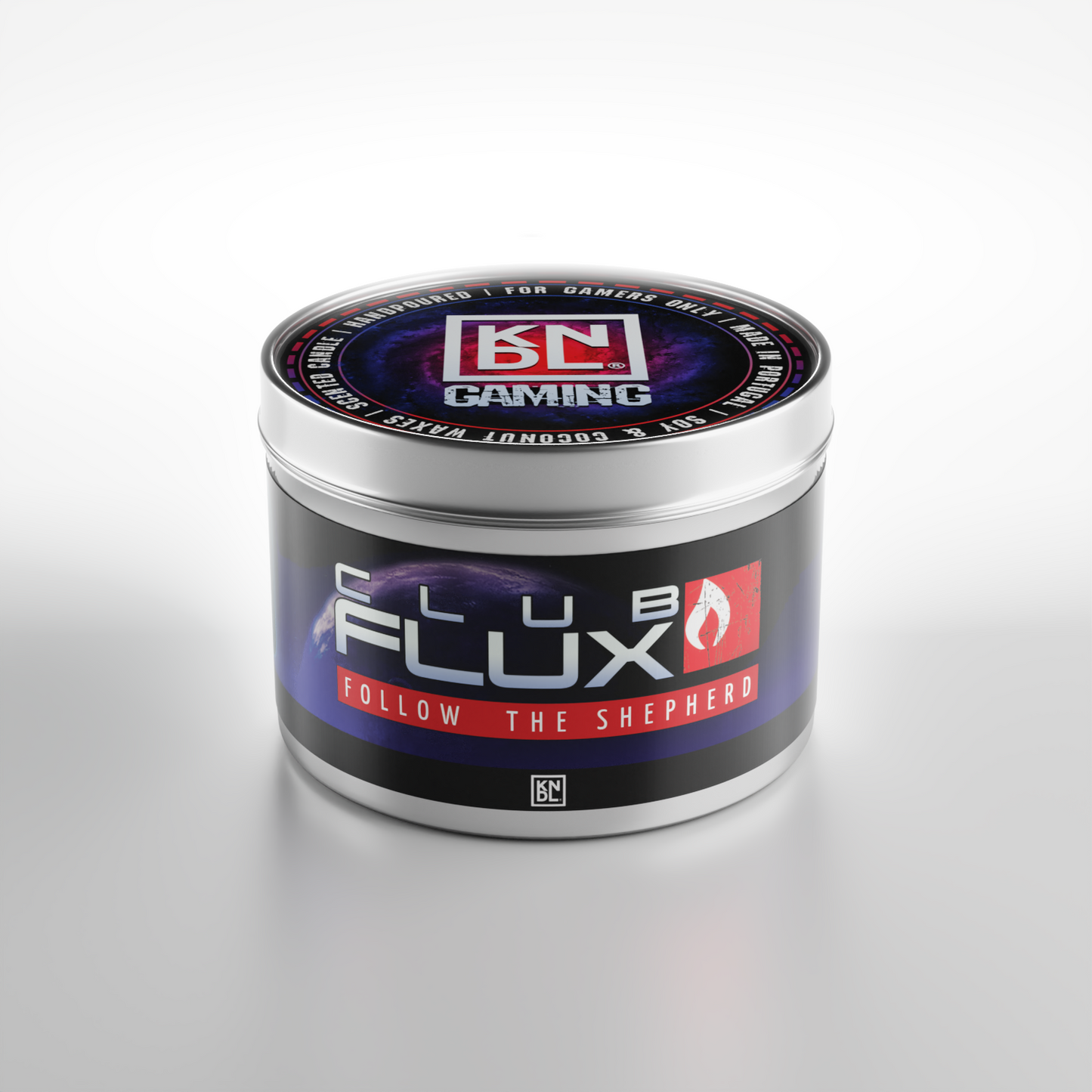 TIN NR 27 | CLUB FLUX | MASS EFFECT INSPIRED SCENTED CANDLE