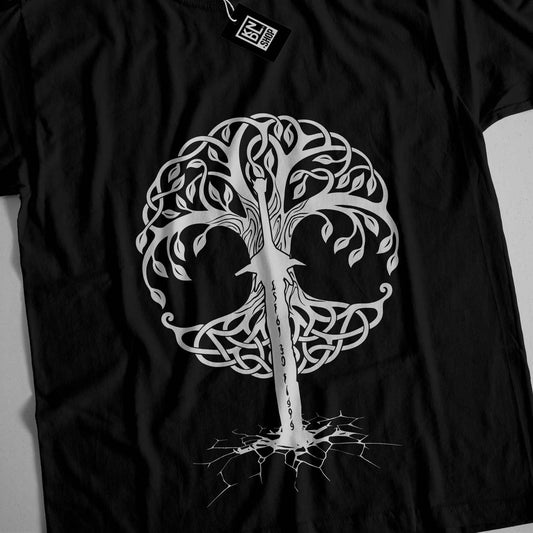 a t - shirt with a tree of life on it