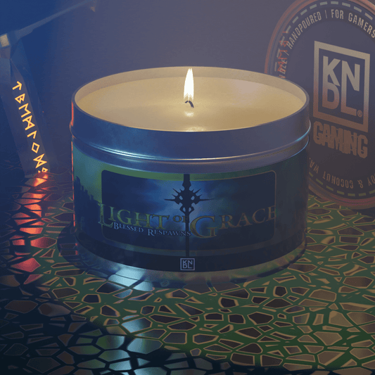 TIN NR 16 | LIGHT OF GRACE | ELDEN RING INSPIRED SCENTED CANDLE
