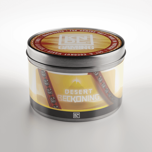 TIN NR 08 | DESERT BECKONING | JOURNEY INSPIRED SCENTED CANDLE